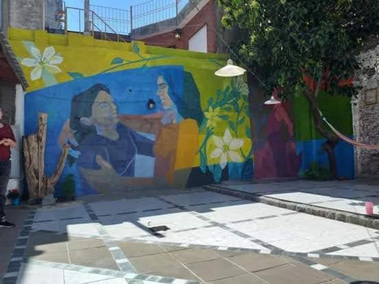La Casa De Los Murales Авельянеда Екстер'єр фото