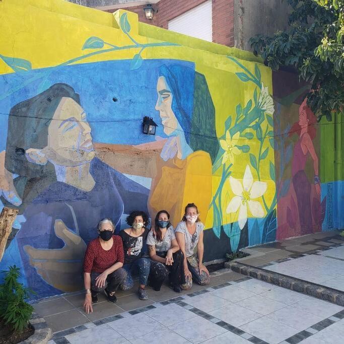 La Casa De Los Murales Авельянеда Екстер'єр фото